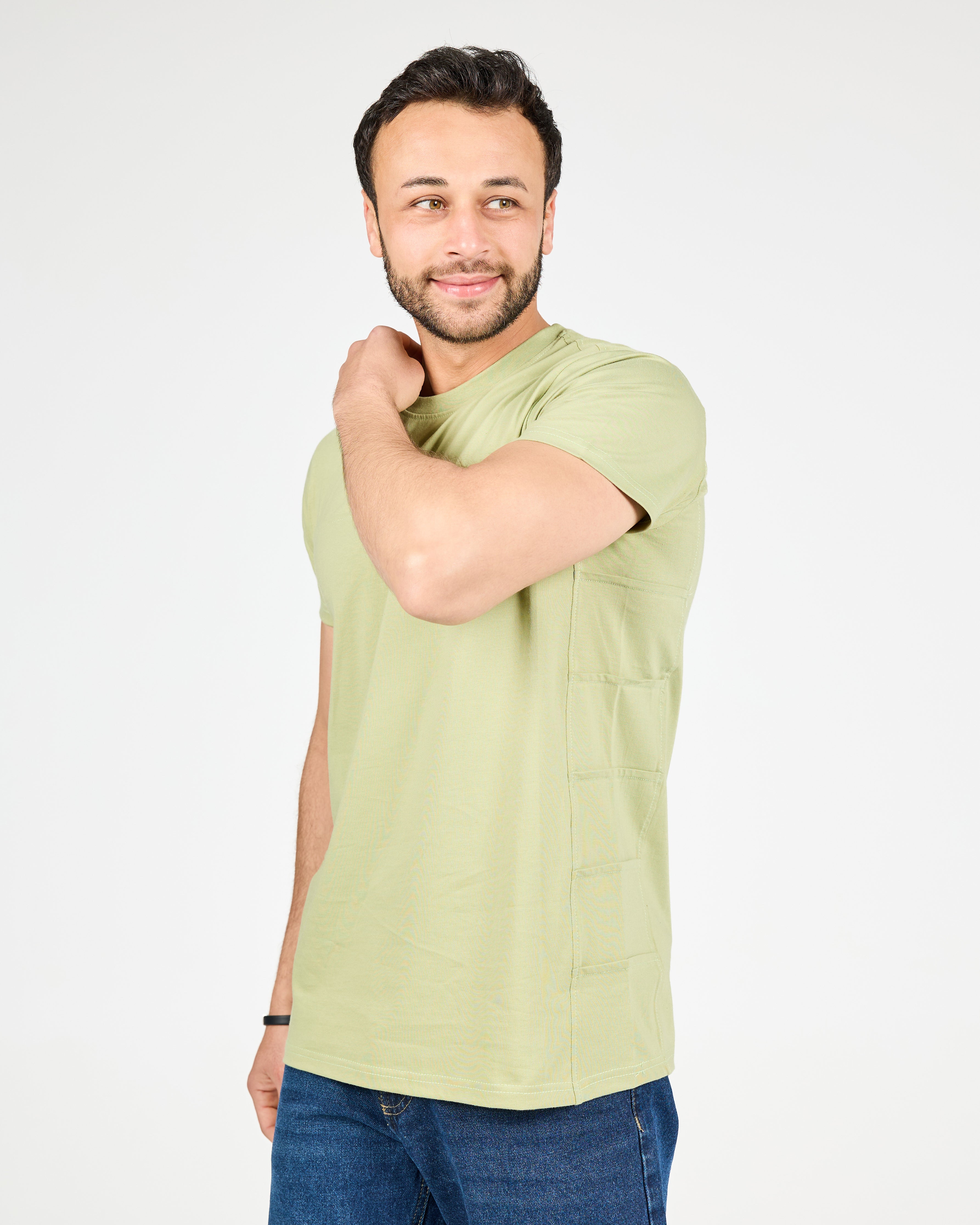 Men’s plain short-sleeve T-shirt
