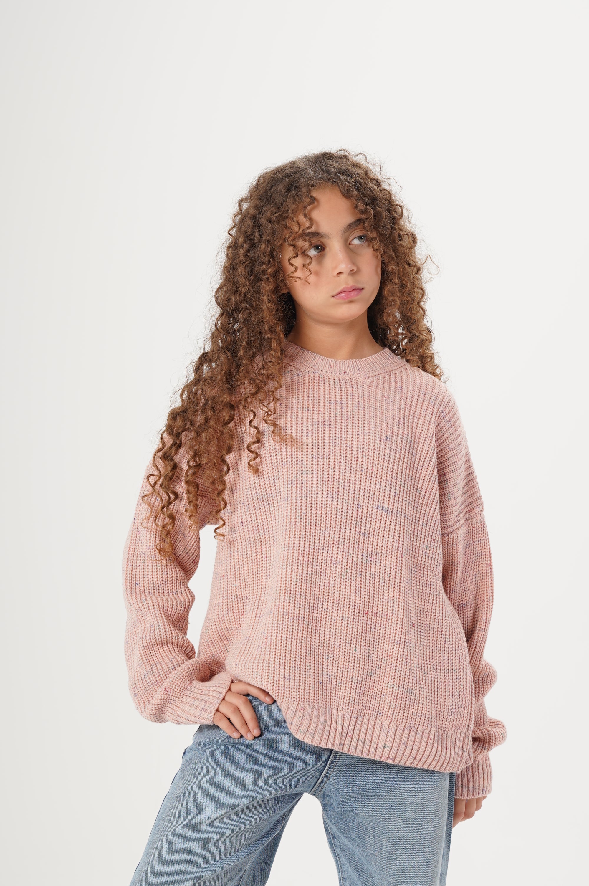 Girls Basic Pullover