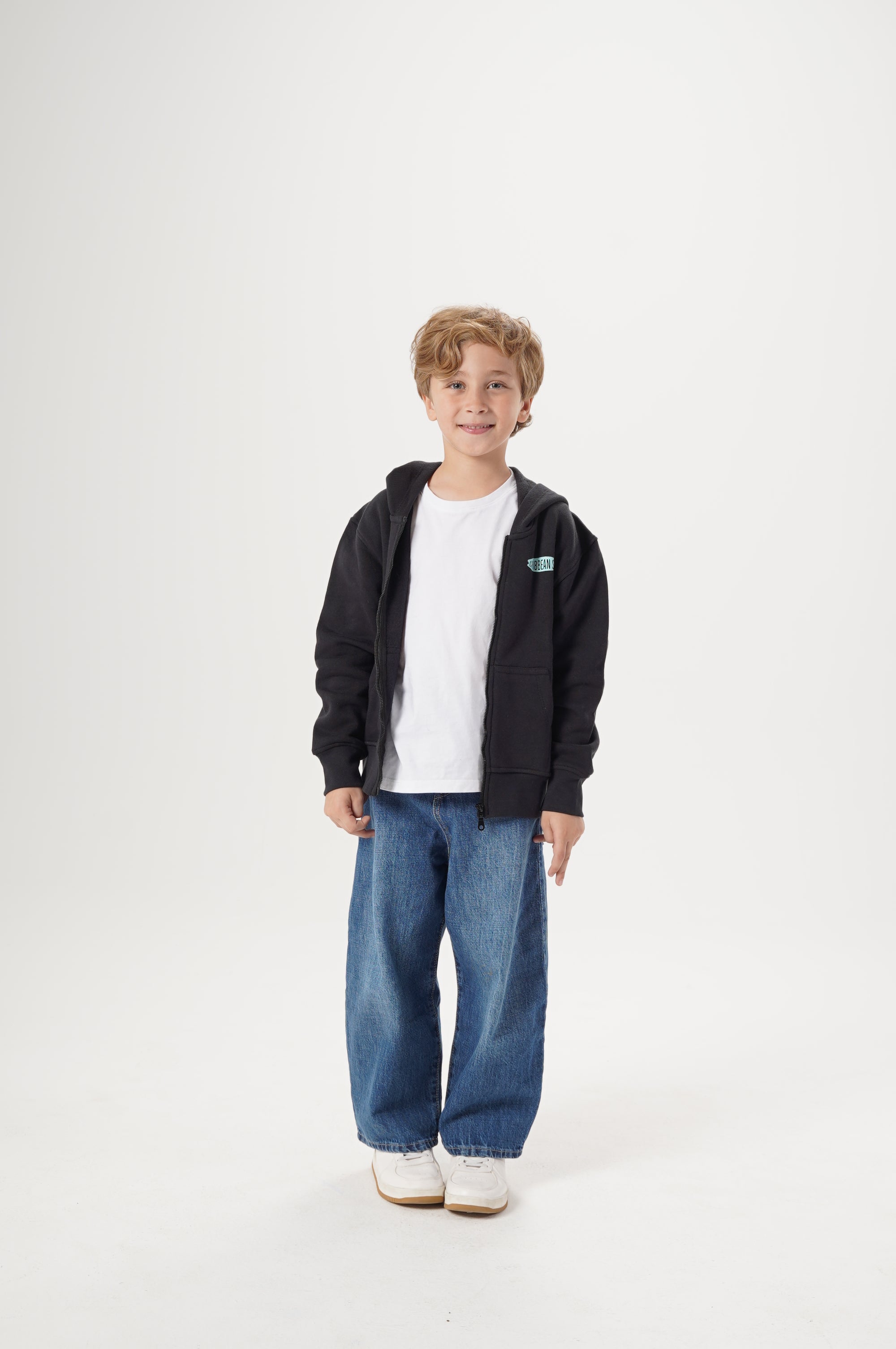 Boys Zippered Sweatshirt
