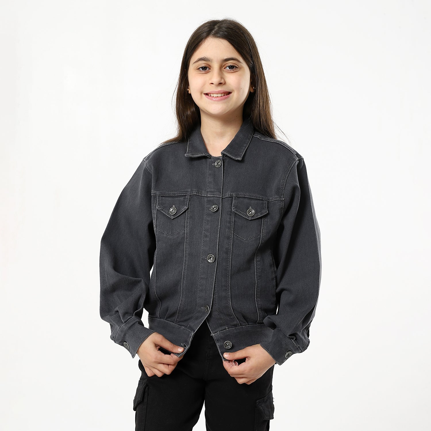 Girls Winter Black Jacket