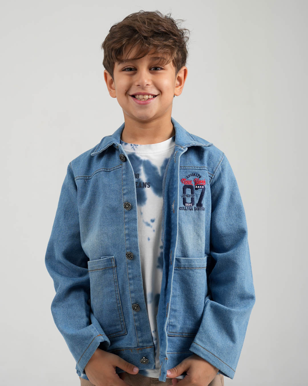 جاكيت جينز للأولاد