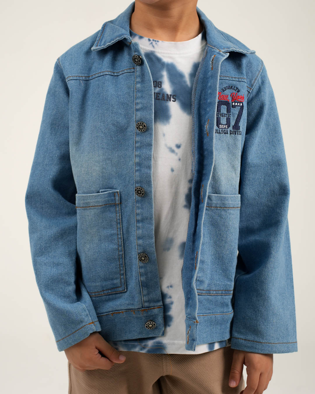 جاكيت جينز للأولاد