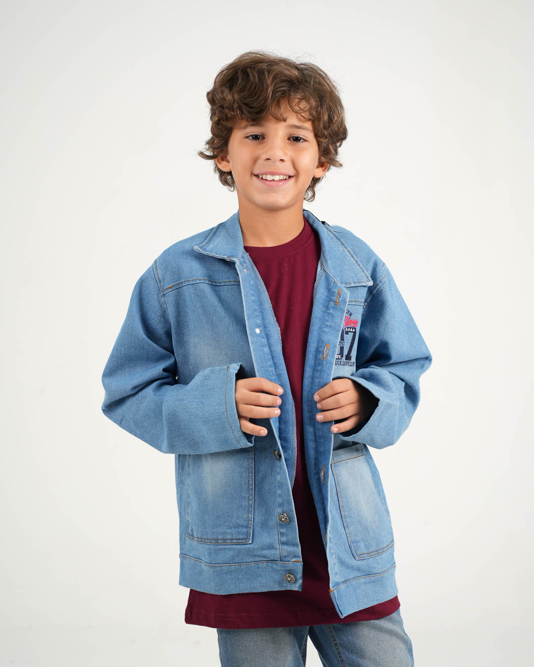 جاكيت جينز للأولاد