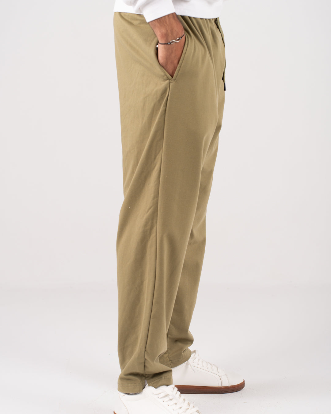 بنطلون رياضي رجالي ذو ساق مستقيمة