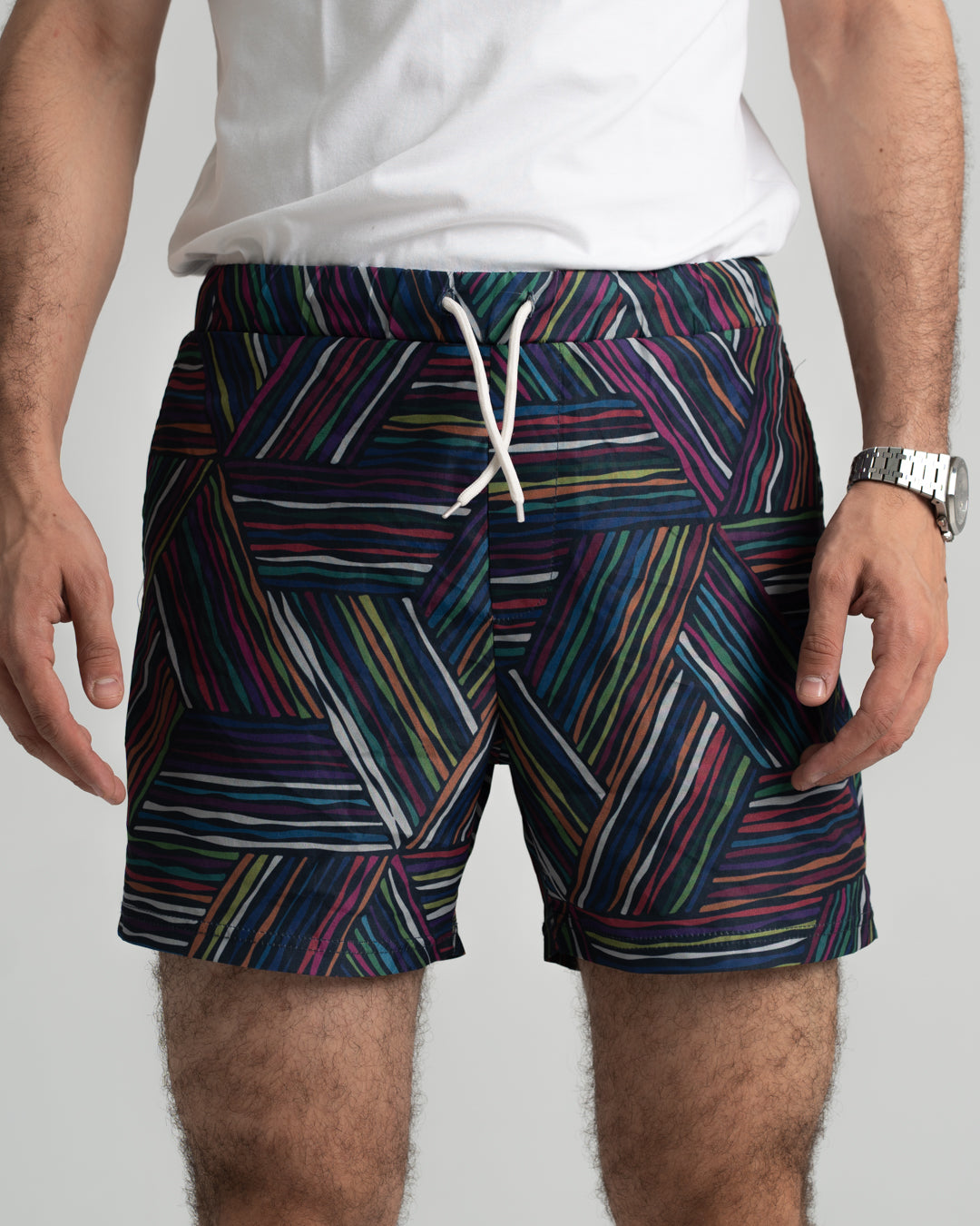 Printed Mens Swimsuit