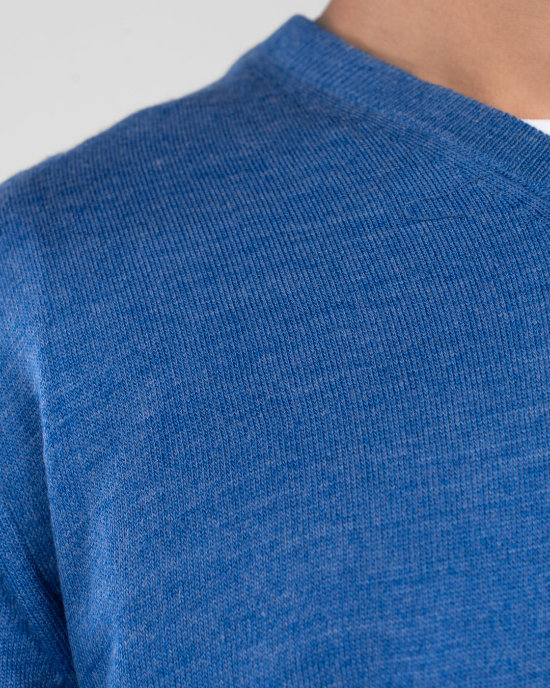 Men Plain Sweater V Neck