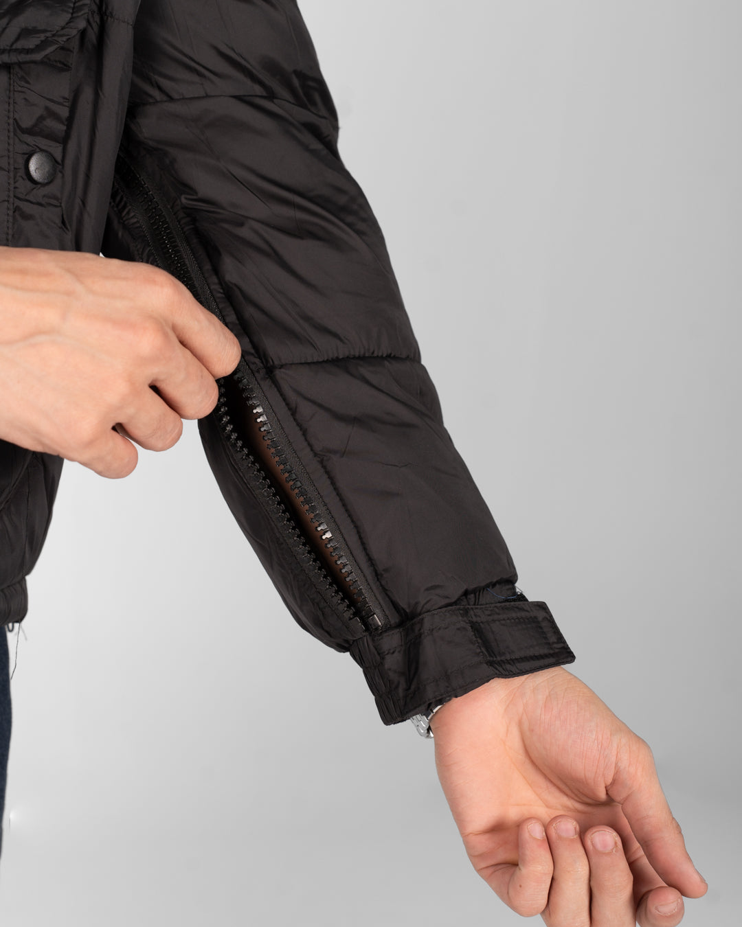 Men Water Proof Side Zipper Sweater