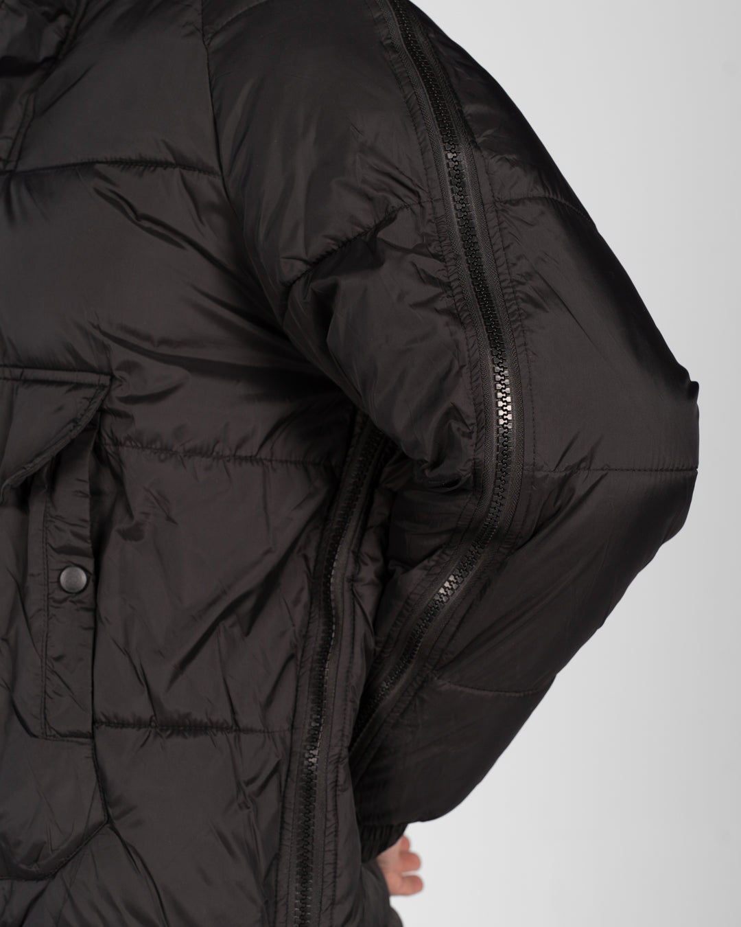 Men Water Proof Side Zipper Sweater