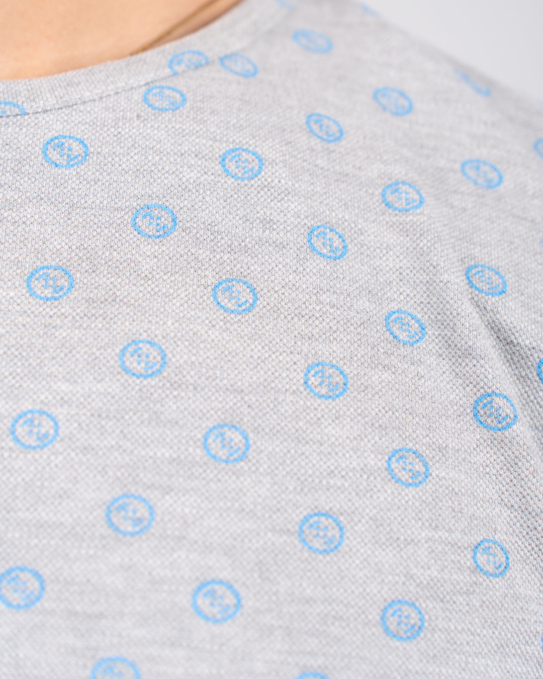 Men Half-Sleeves Polo T-shirt Printed