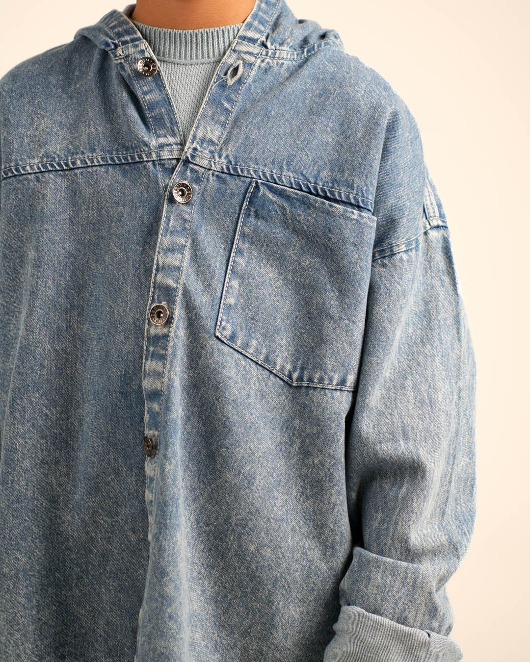 قميص جينز للأولاد