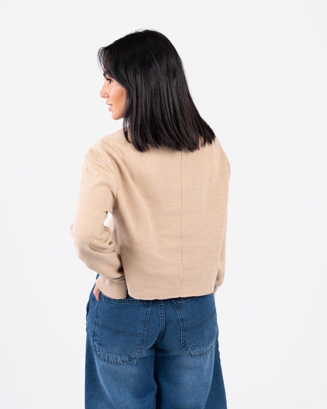 سويت شيرت نسائي كبير الحجم