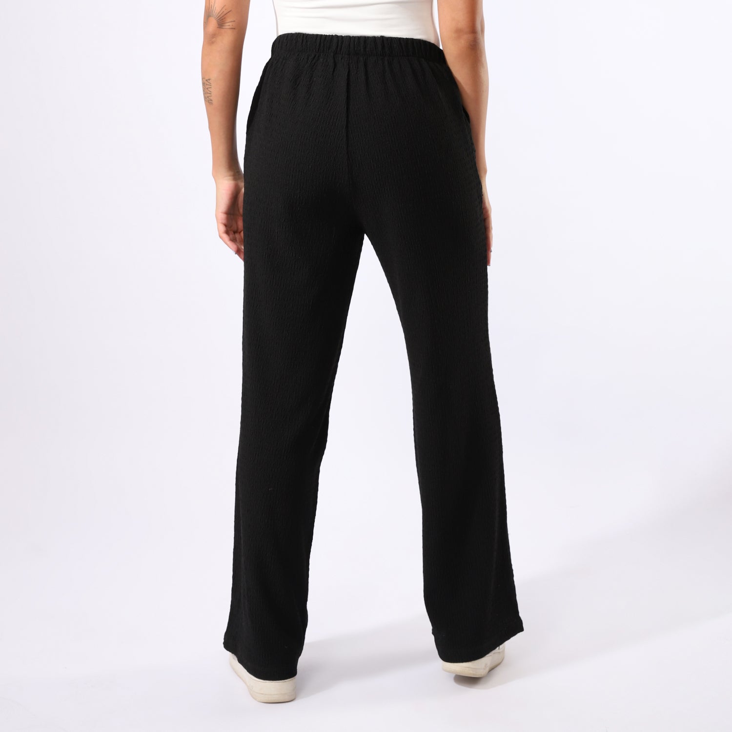 Plain Women Pants with Pockets 2216