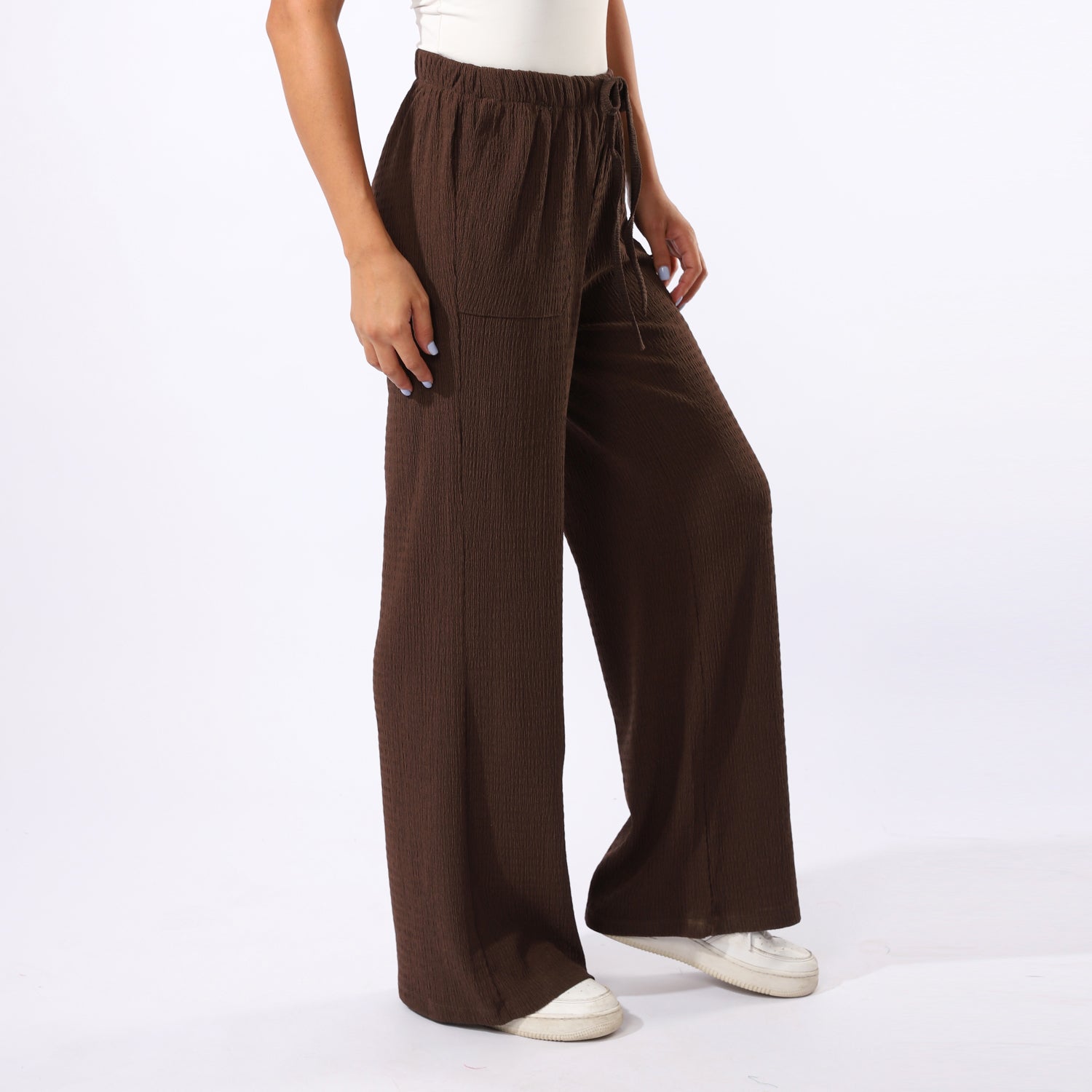 Plain Women Pants with Pockets 2216