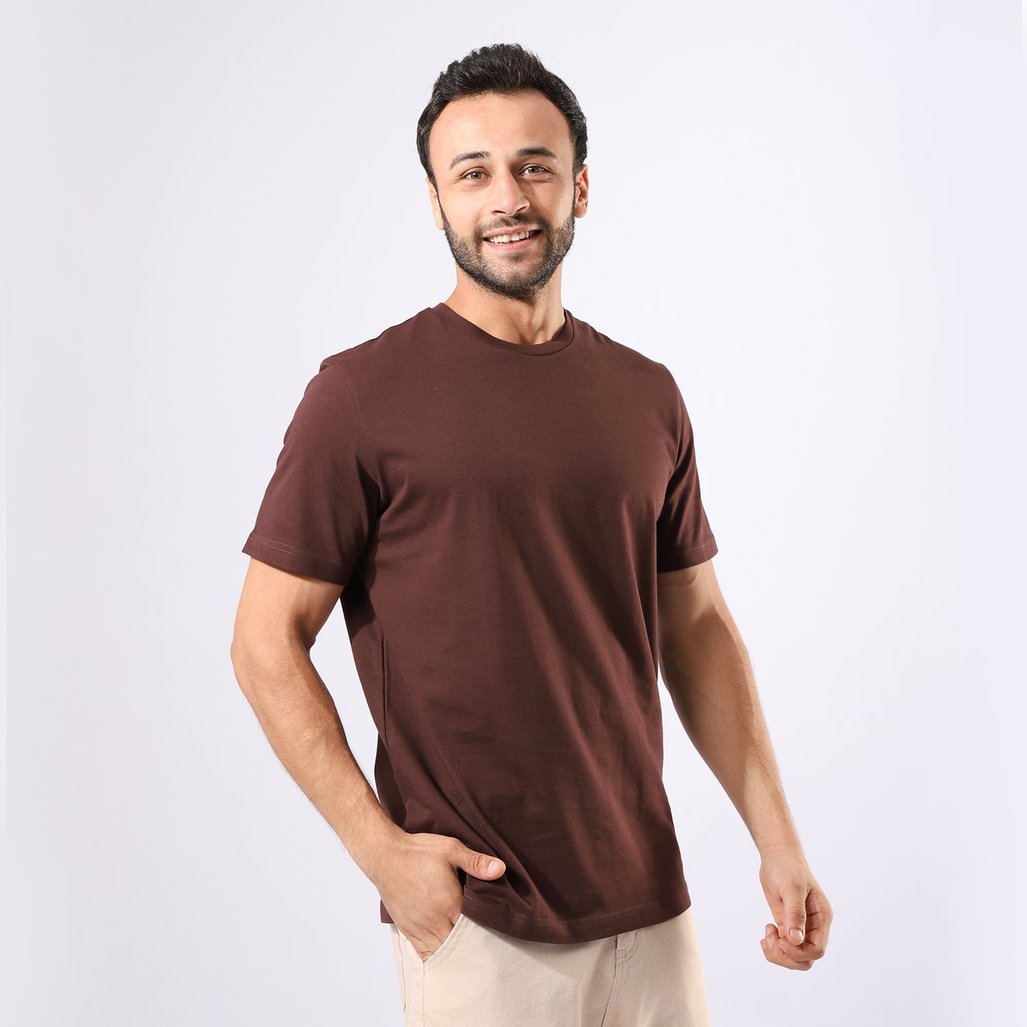 Plain Brown T-Shirt