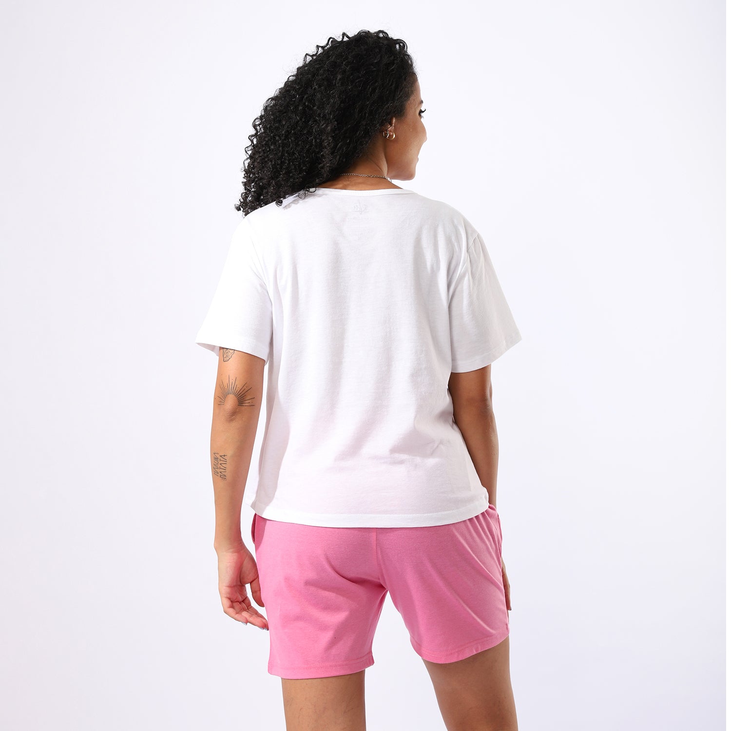 بيجامة نسائية مطبوعة