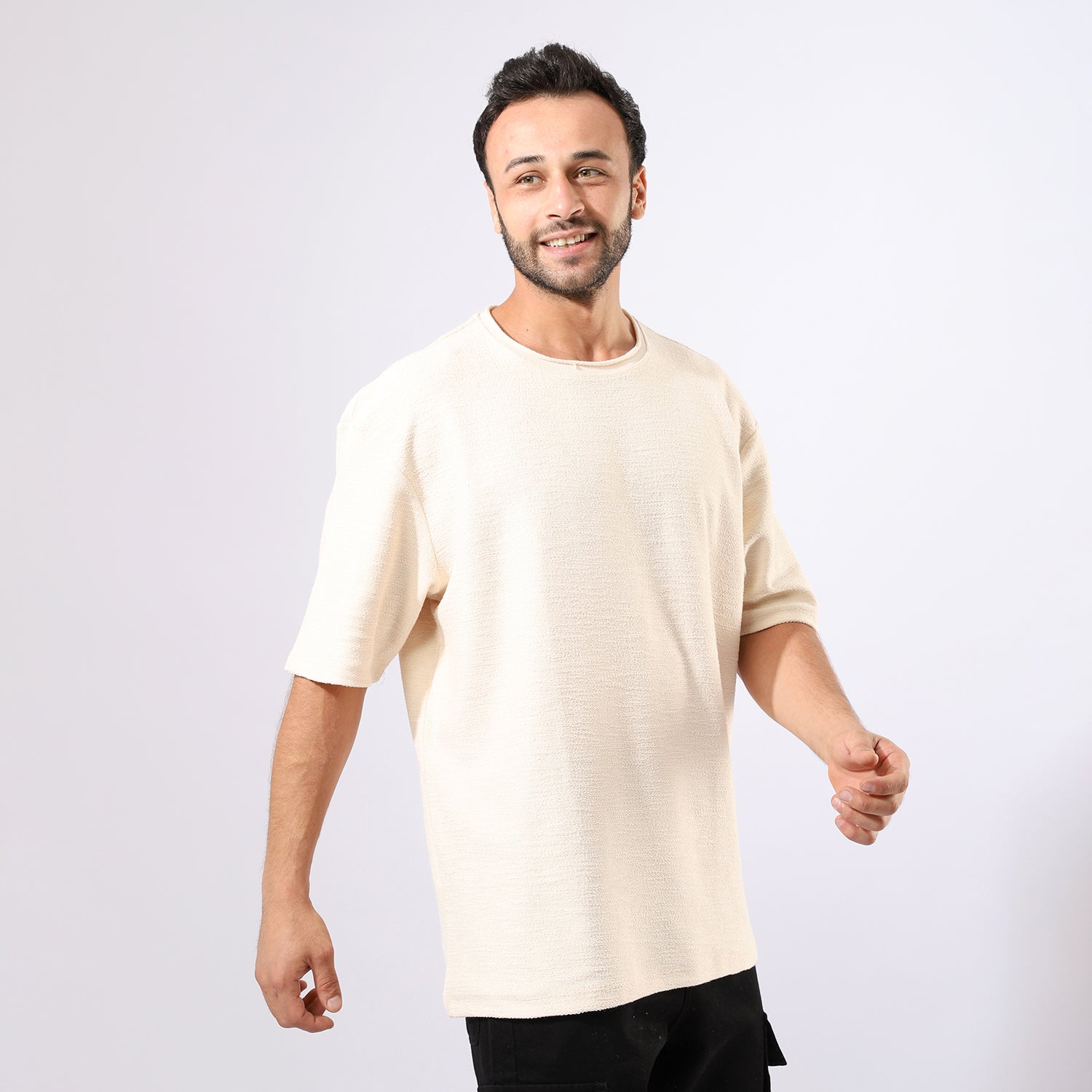 Beige Oversize T-Shirt