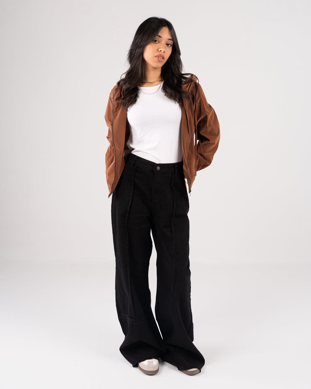 Gabardine WideLeg Pants
