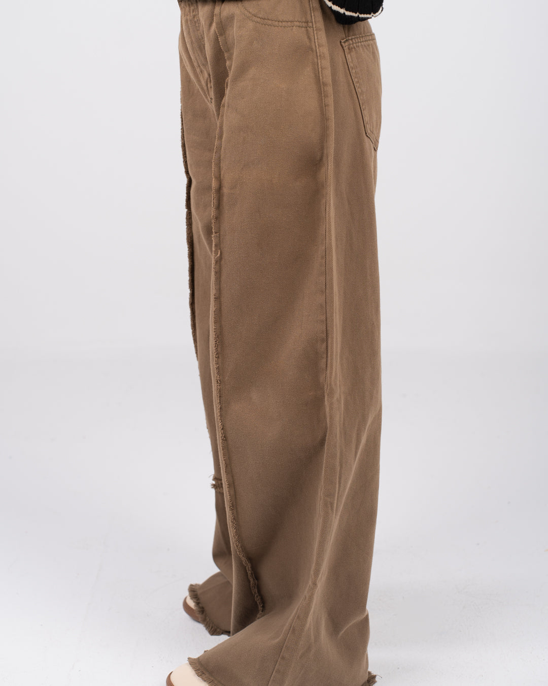 Gabardine WideLeg Pants