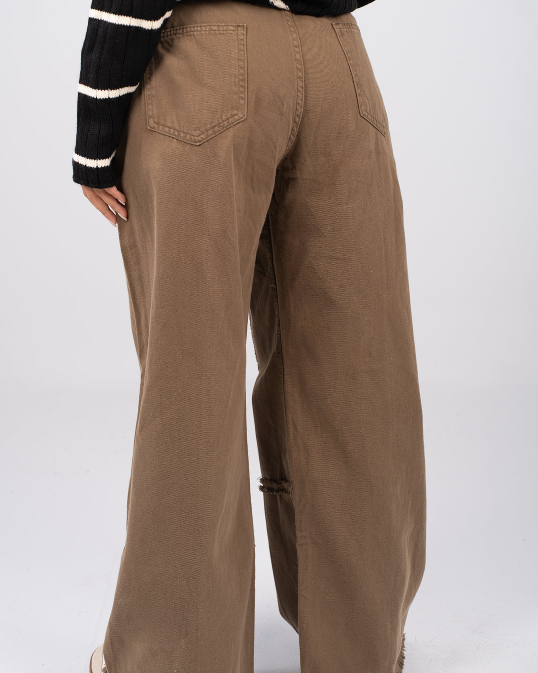 Gabardine WideLeg Pants