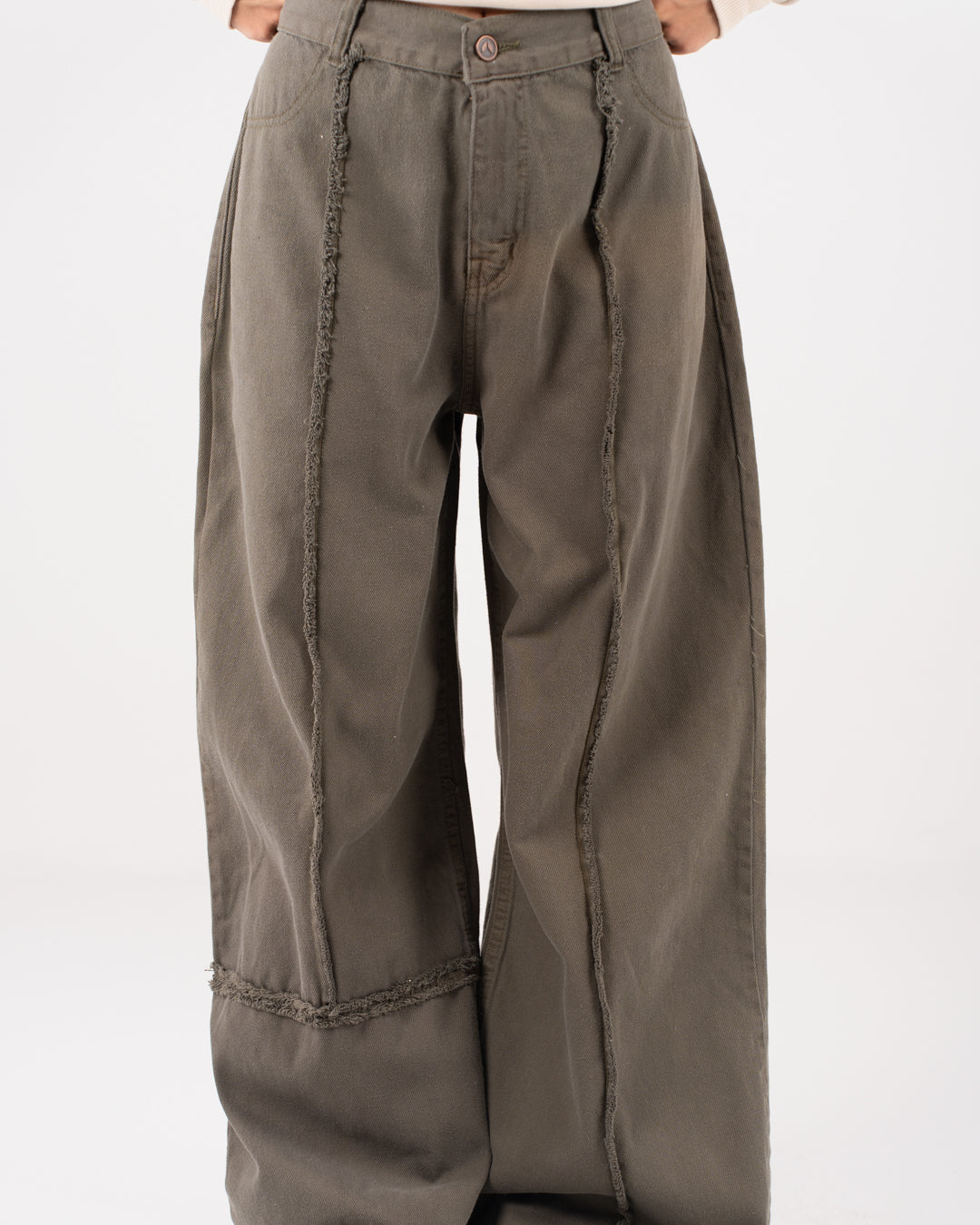 Gabardine WideLeg Pants