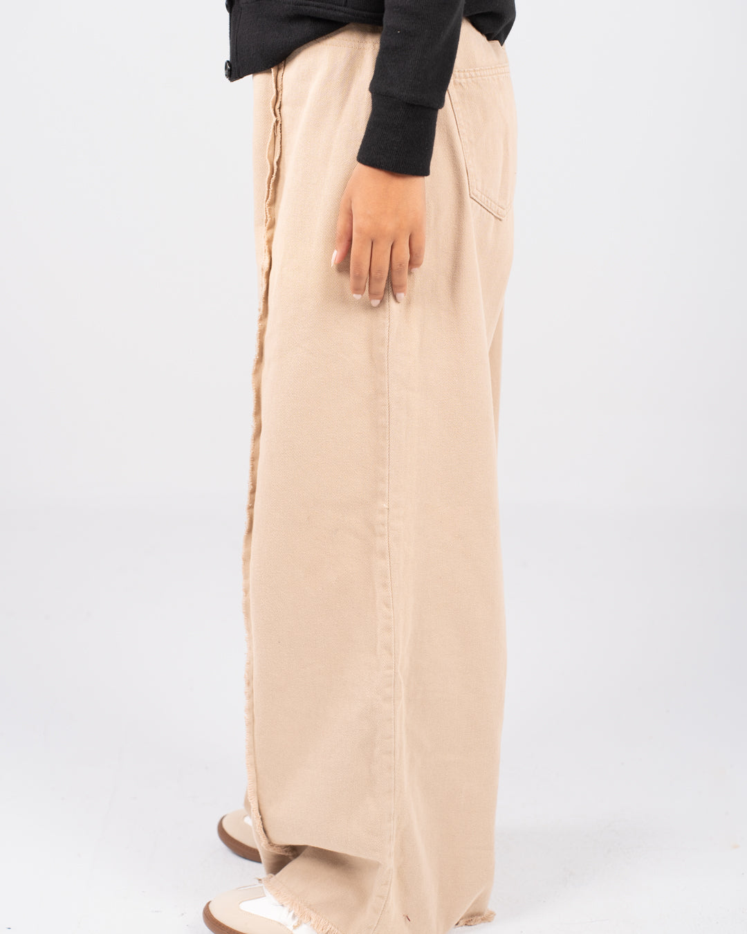 Gabardine WideLeg Pants