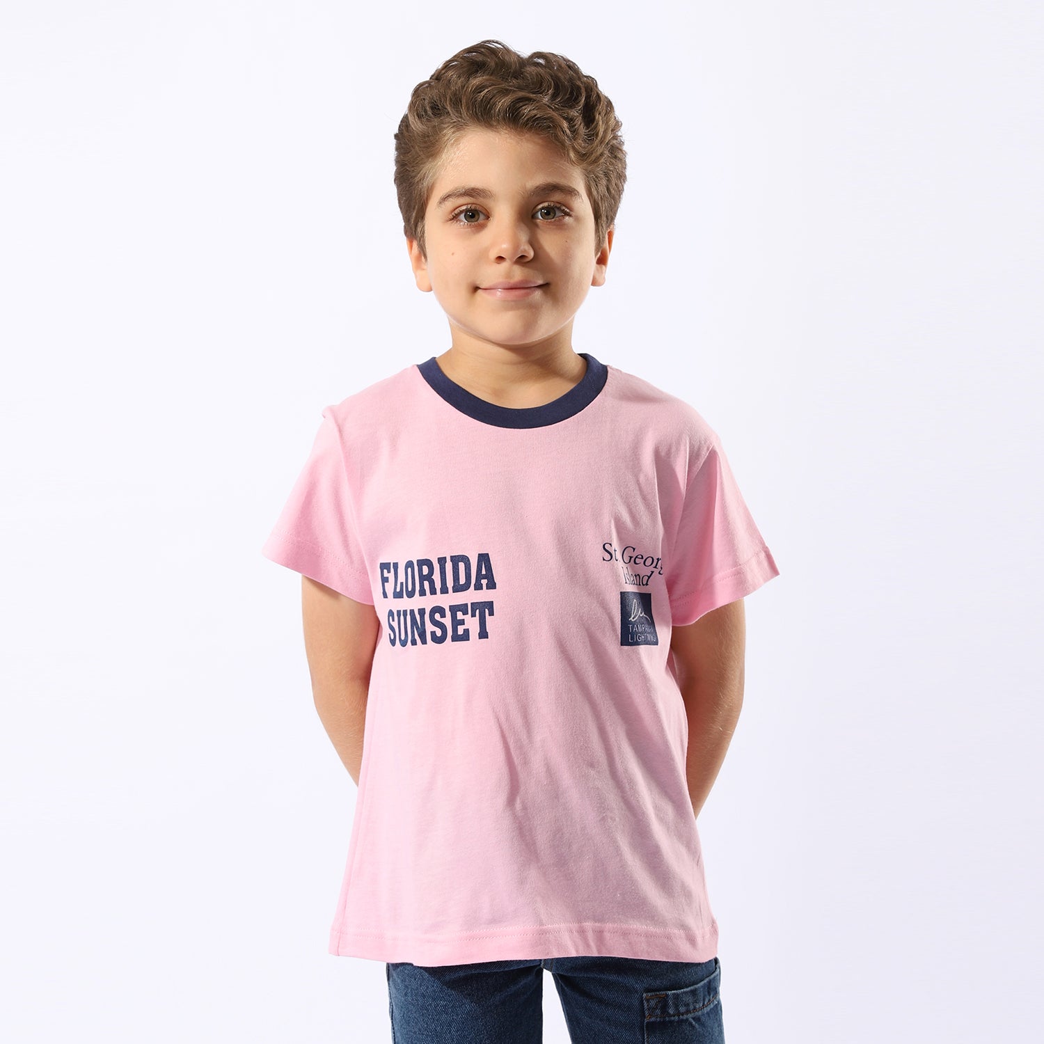 Florida Print Pink T-Shirt