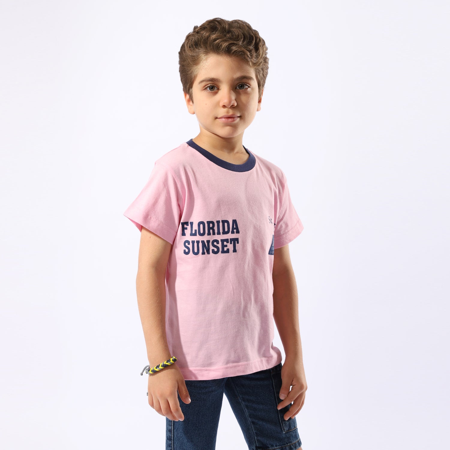 Florida Print Pink T-Shirt