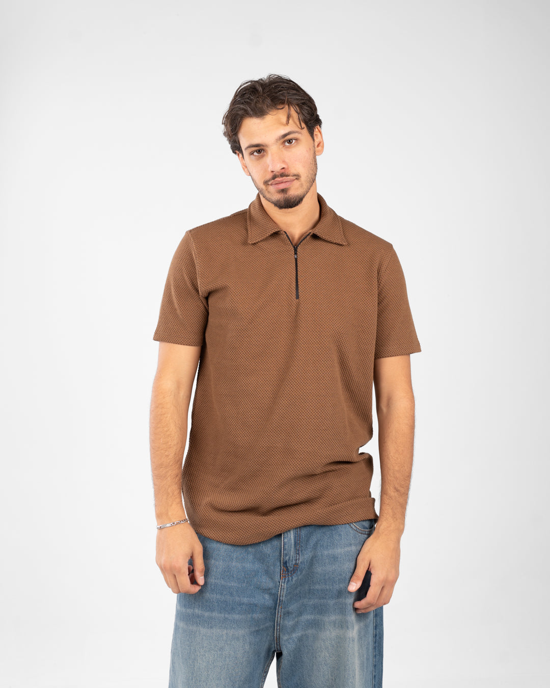 Polo Zipper T-Shirt