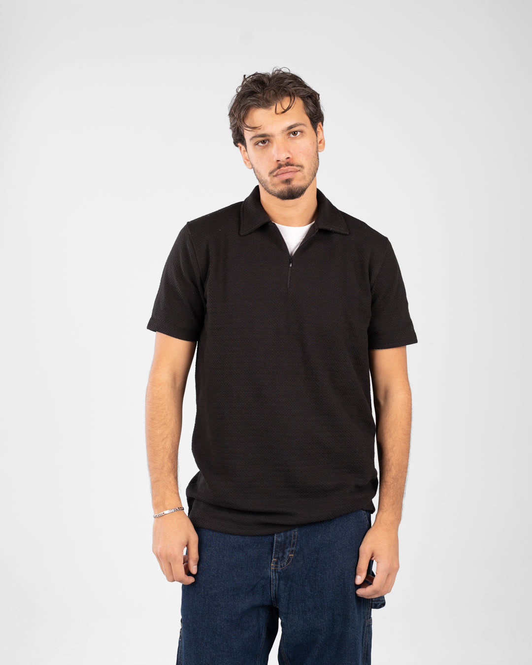 Polo Zipper T-Shirt