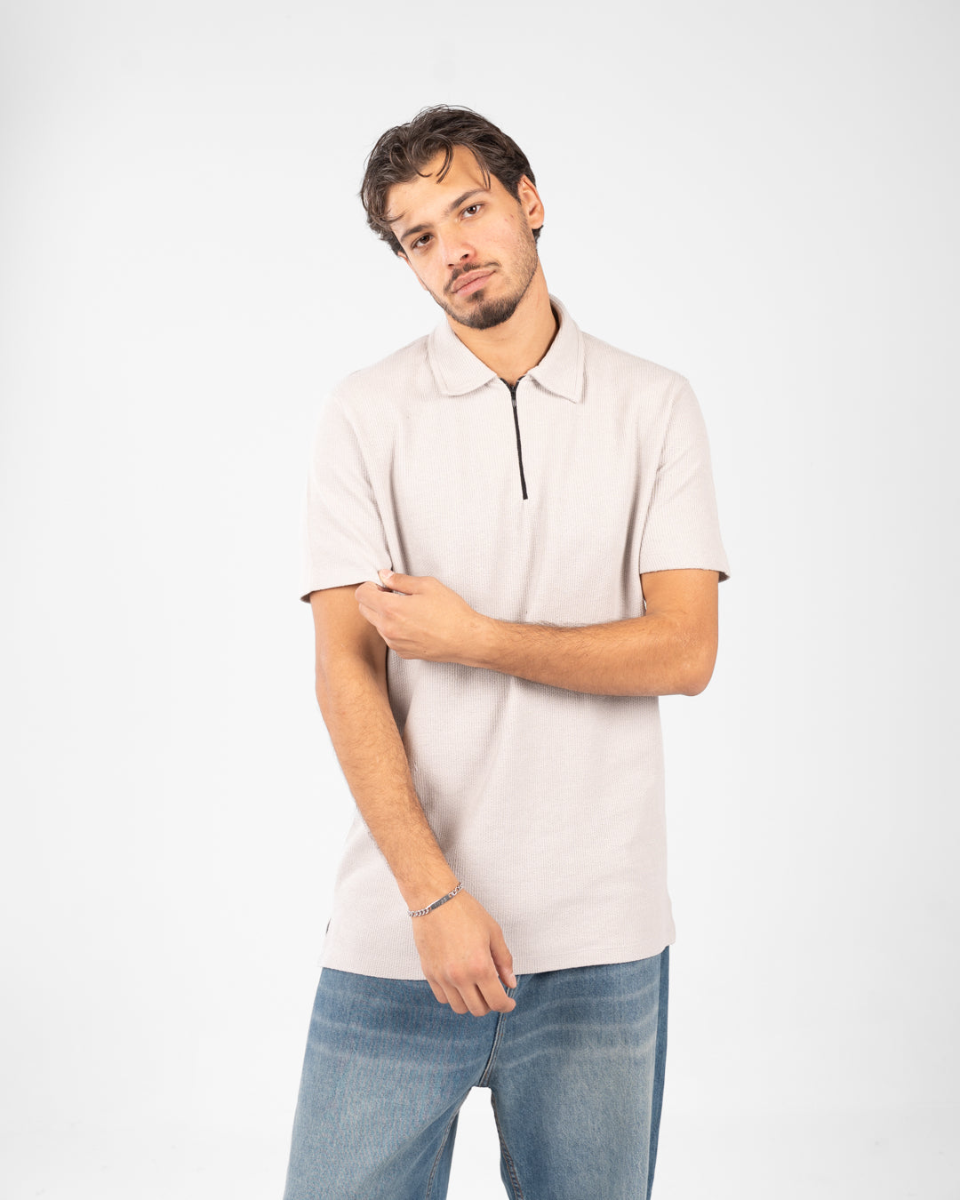 تي شيرت بسحاب