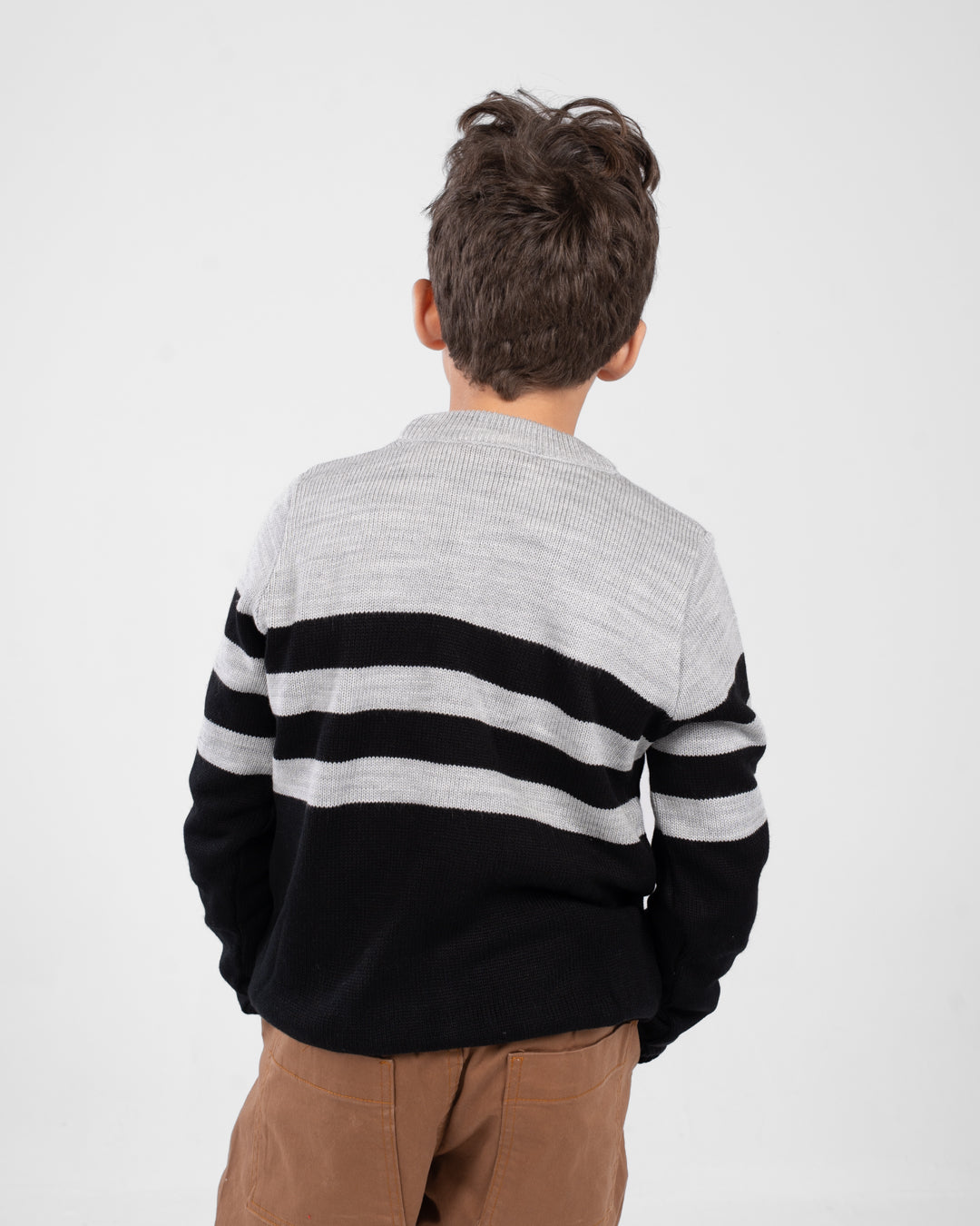 Boys Striped Pullover