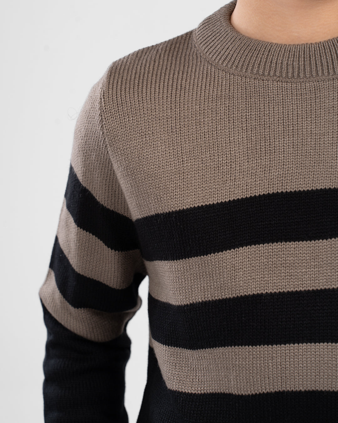 Boys Striped Pullover