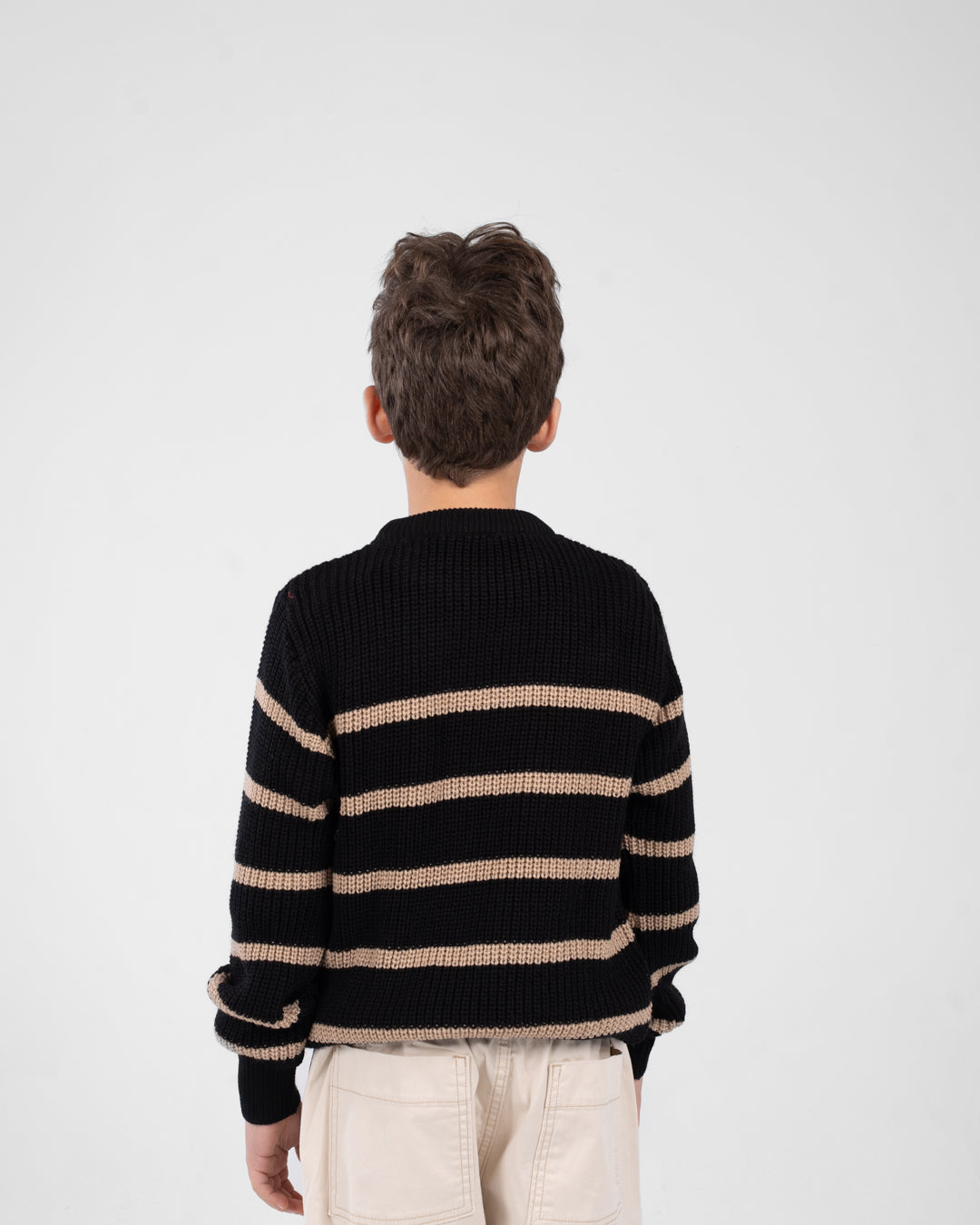 Boys Striped Pullover