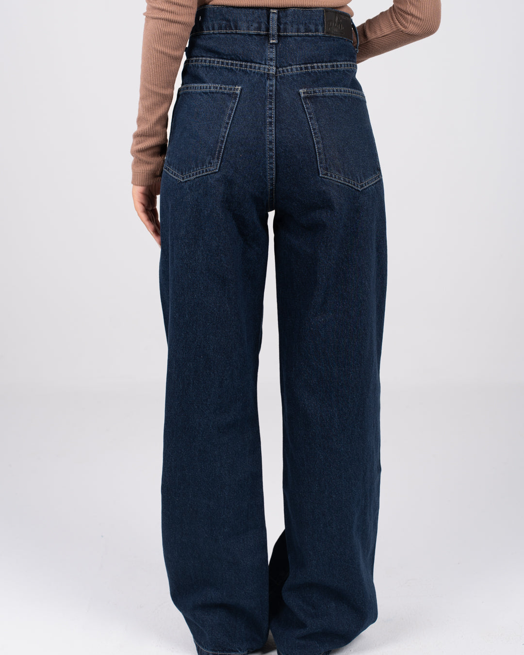 Wide Leg Denim Pants