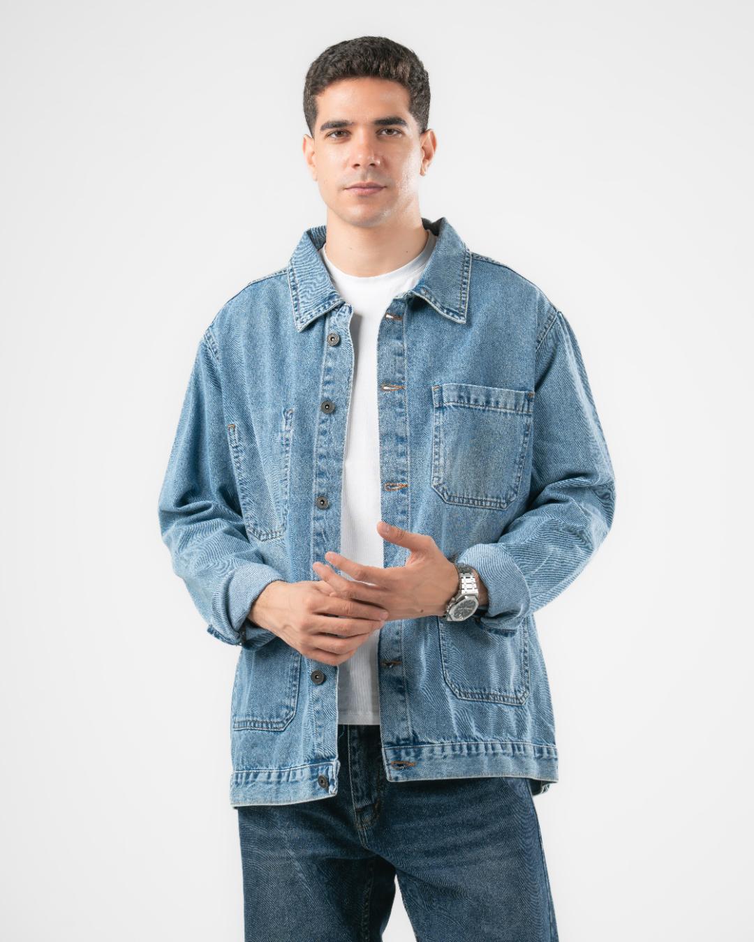 جاكيت دنيم رجالي