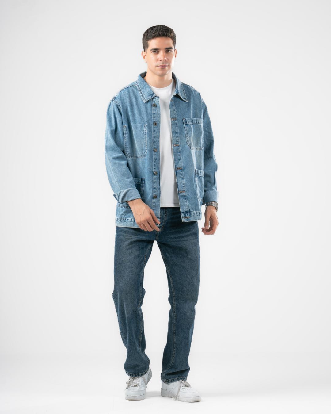 جاكيت دنيم رجالي