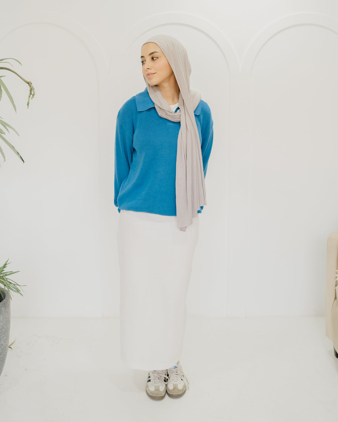 جيبة نسائي تريكو