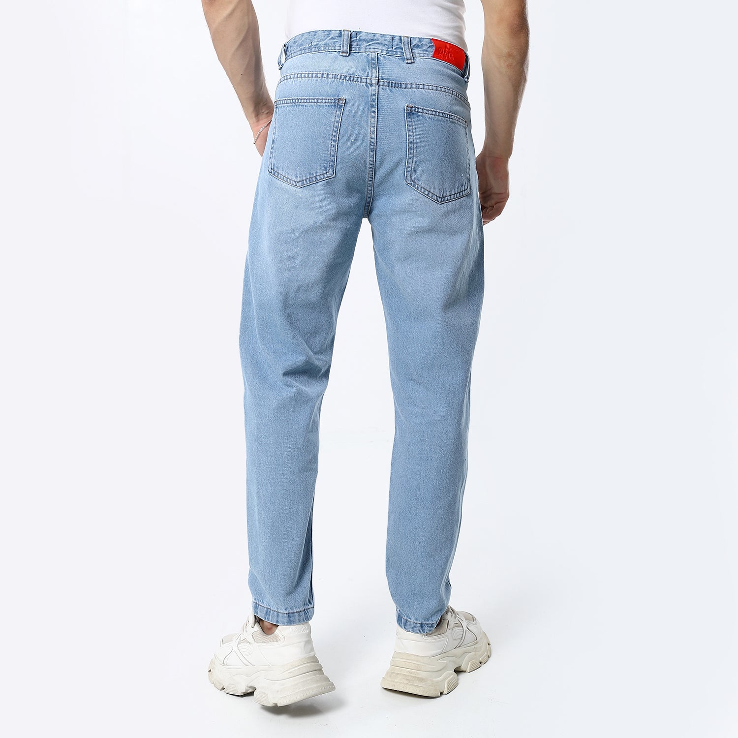 Boyfriend Fit Light Blue Jeans