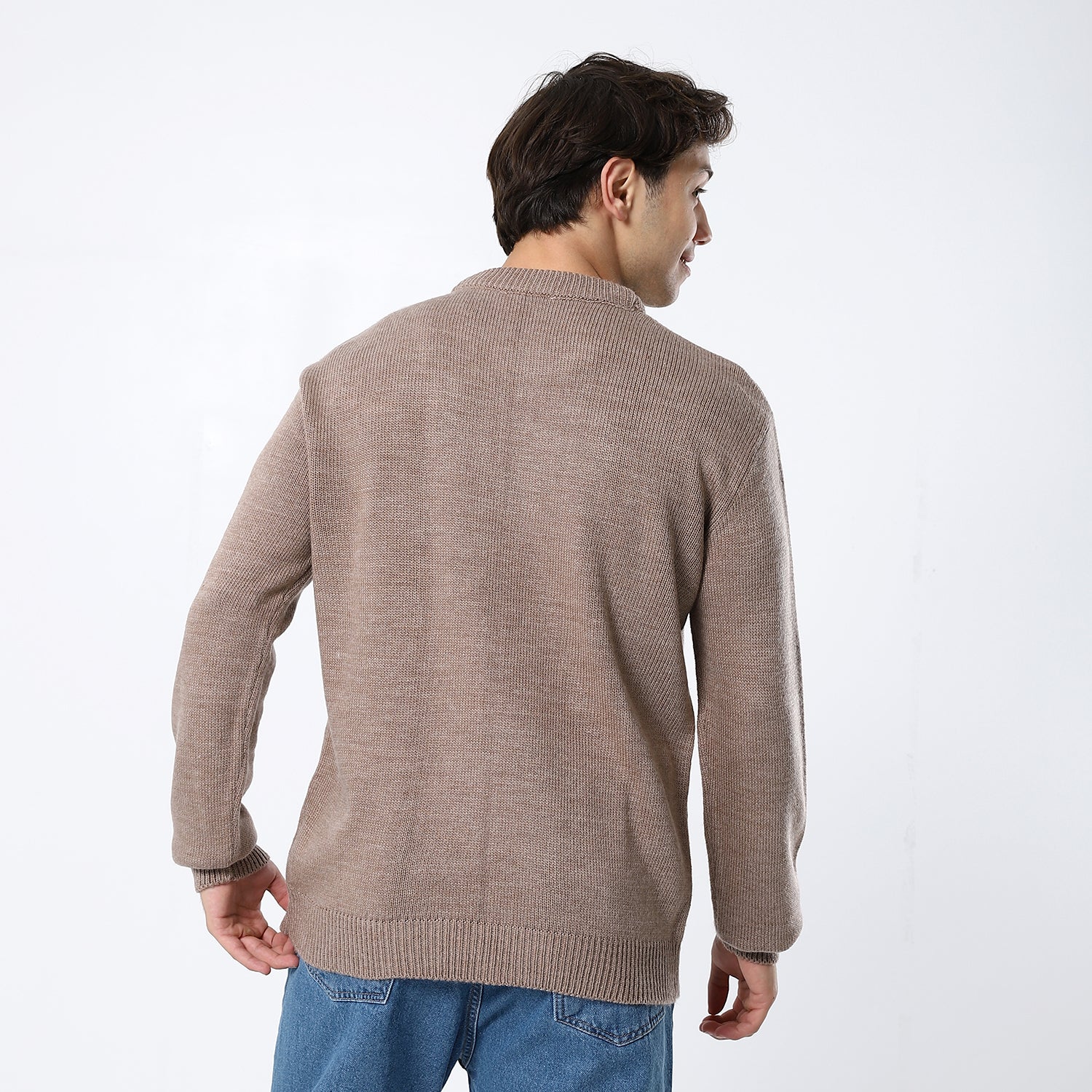 Coffee Plain Pullover