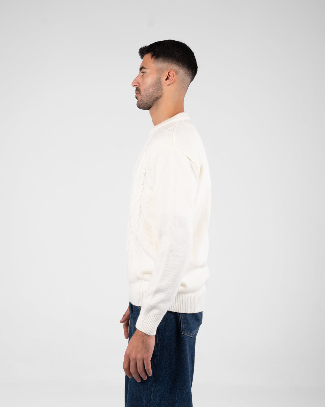 Men Round neck braids pillover