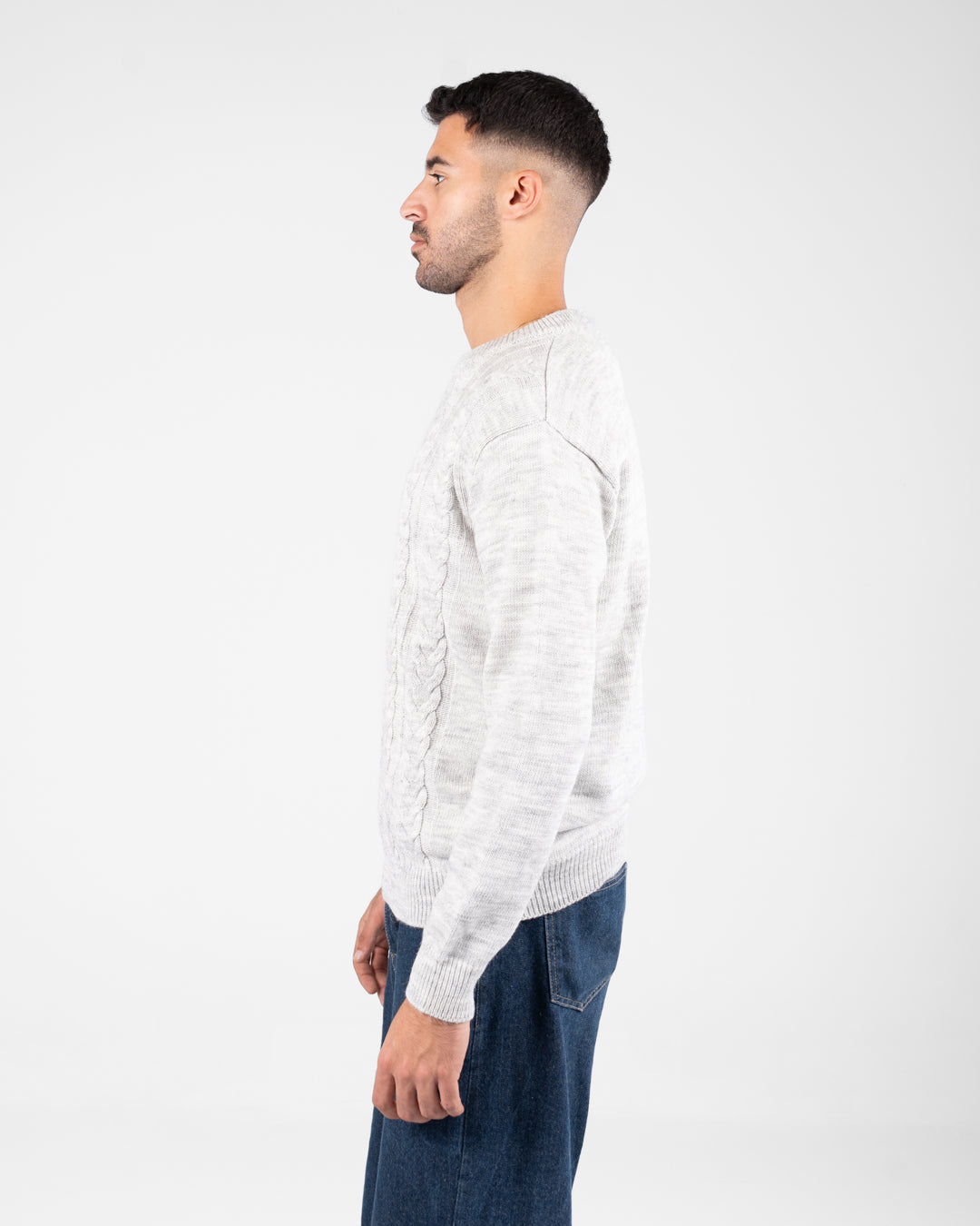 Men Round neck braids pillover