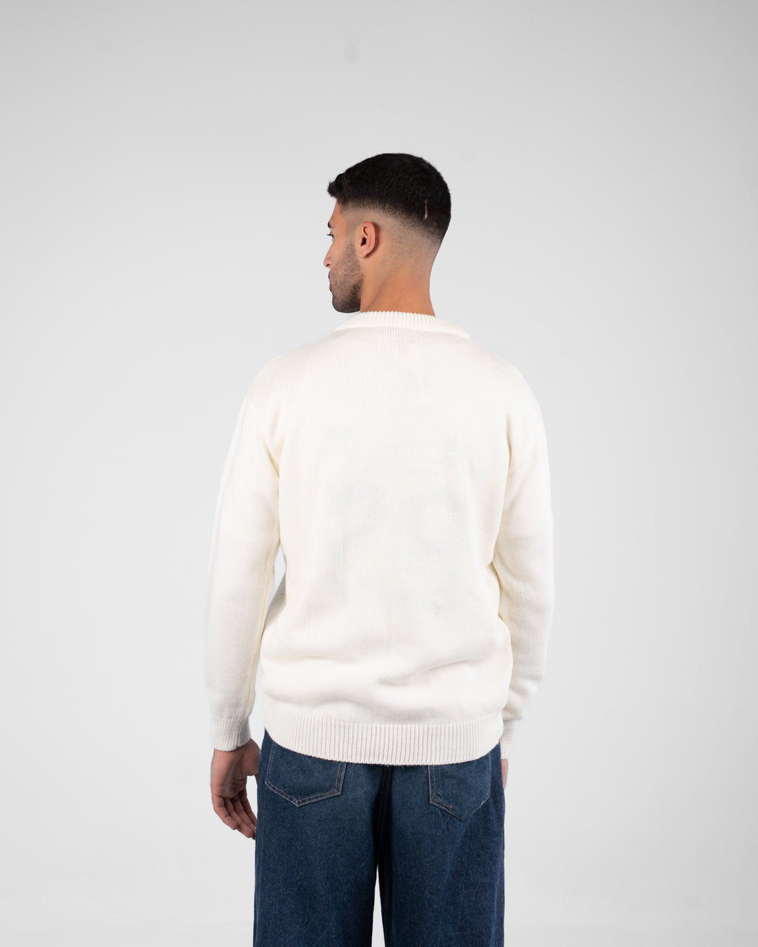 Men Round neck braids pillover