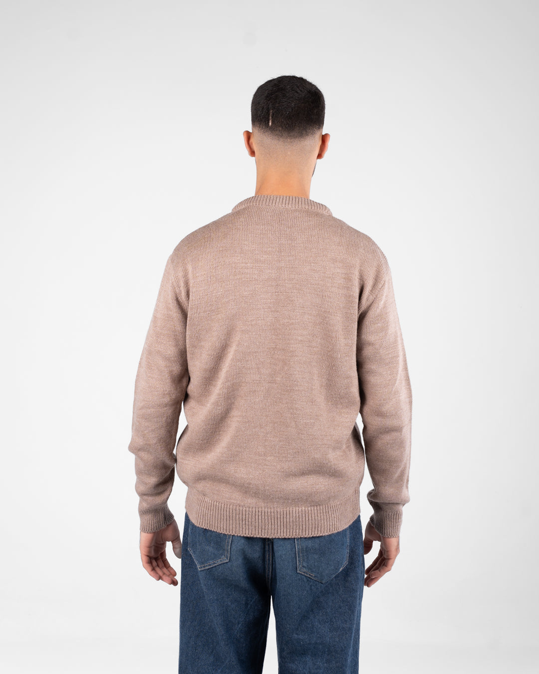 Men Round neck braids pillover