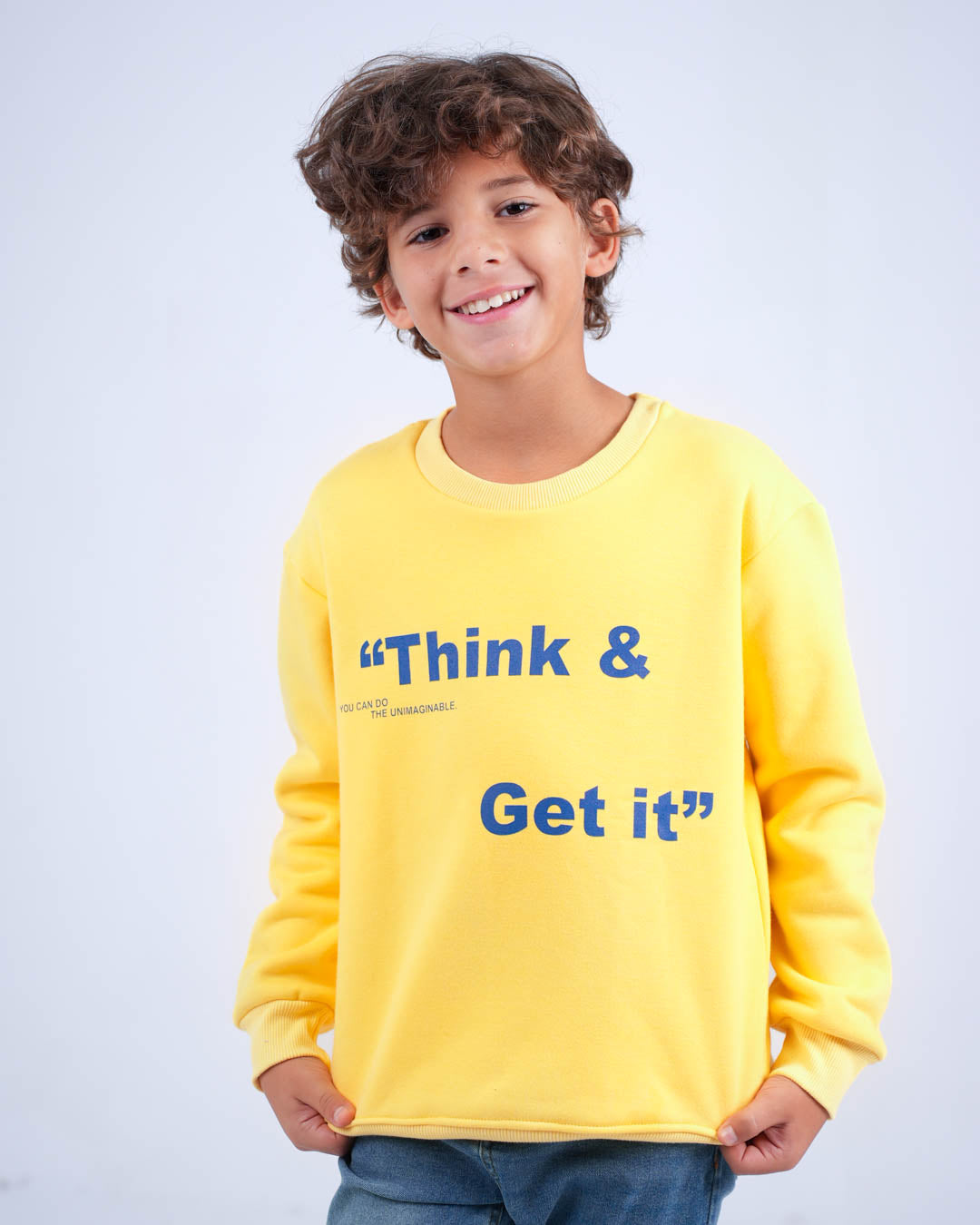 سويت شيرت أطفالي بطبعة