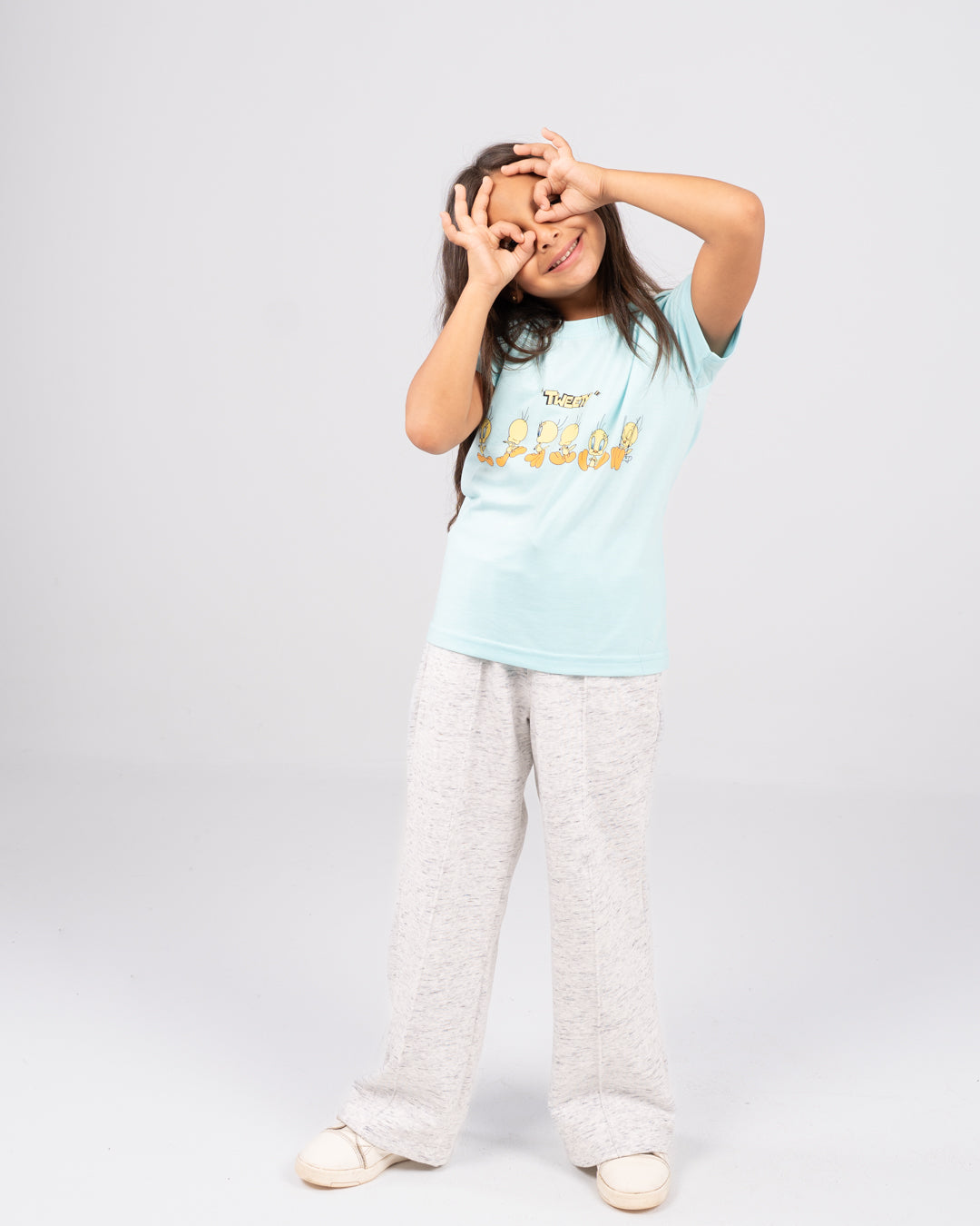 بنطلون رياضي واسع للبنات