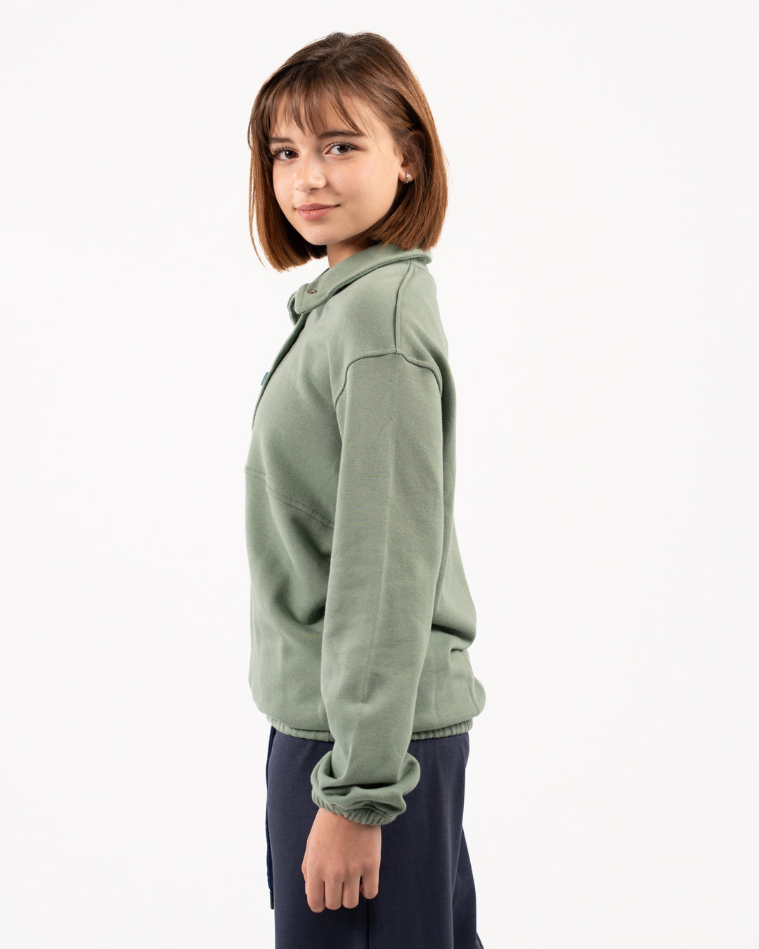 سويت شيرت بزرار