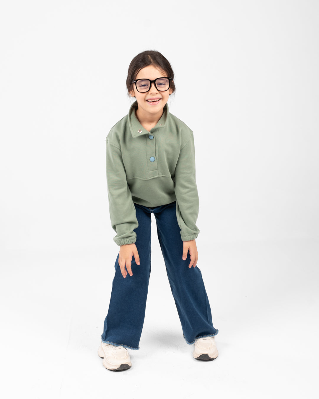 سويت شيرت بزرار