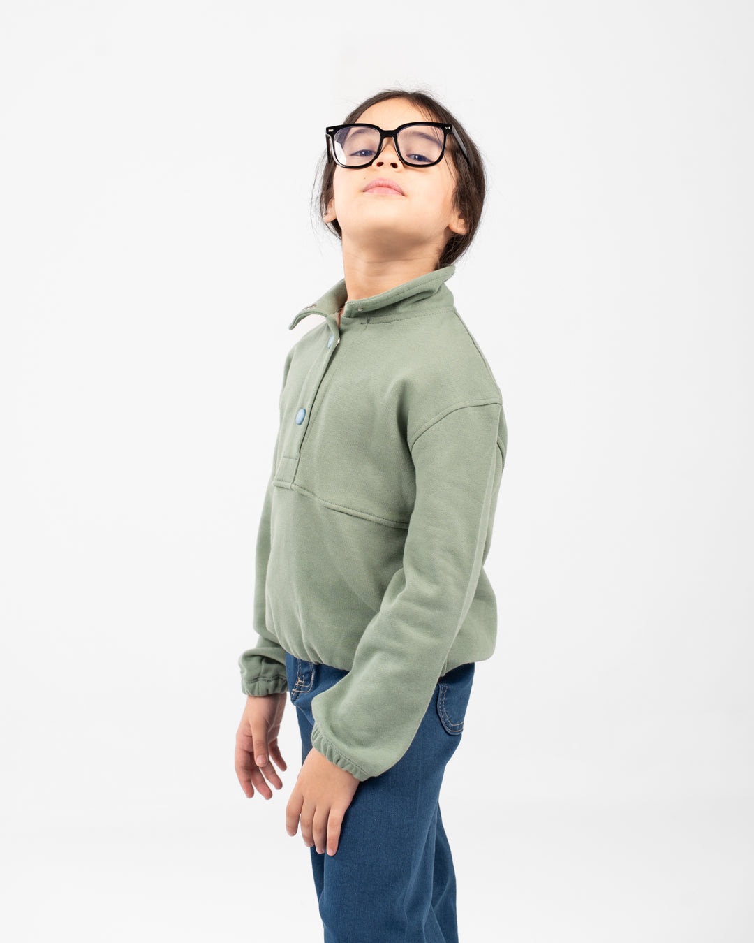 سويت شيرت بزرار