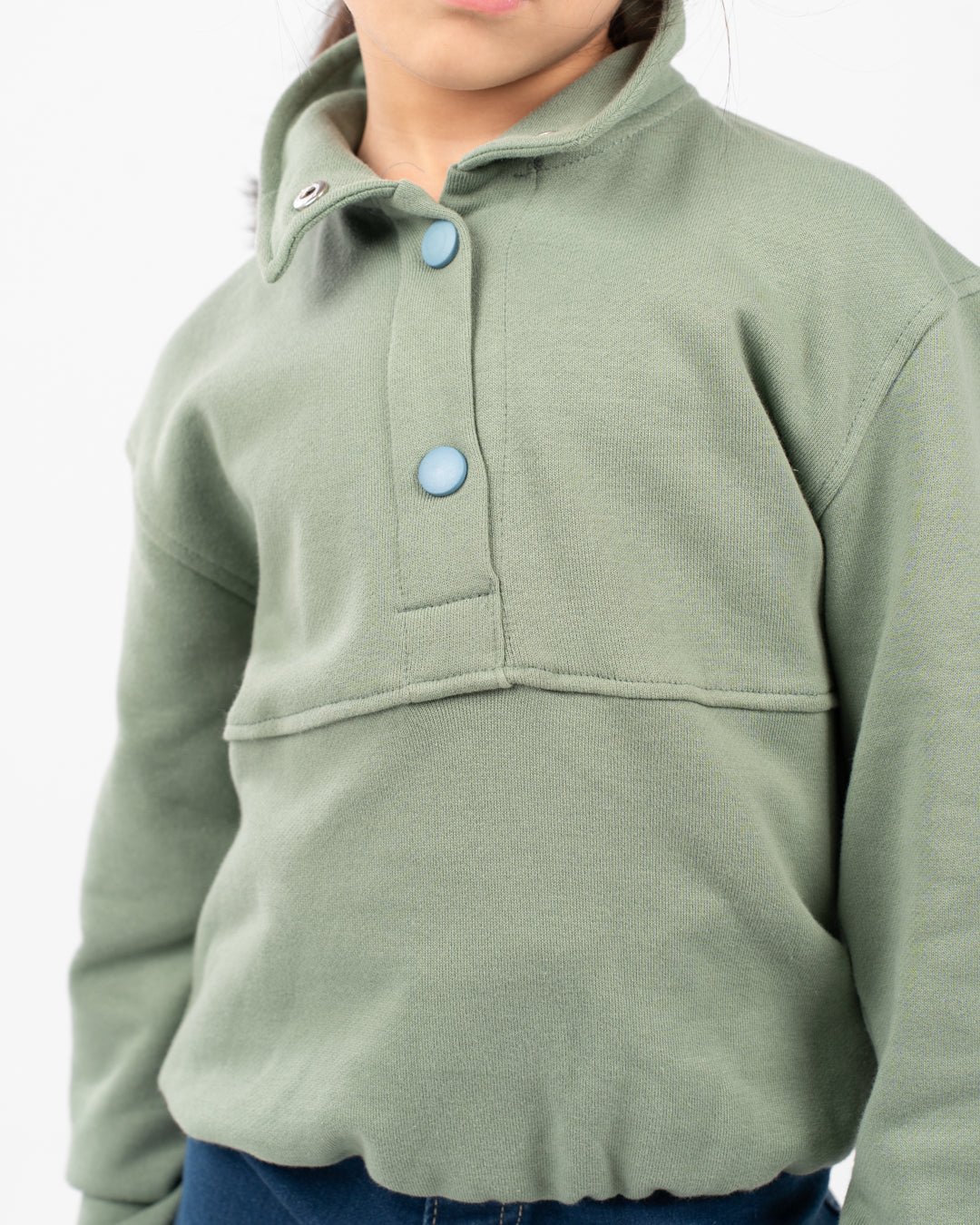 سويت شيرت بزرار