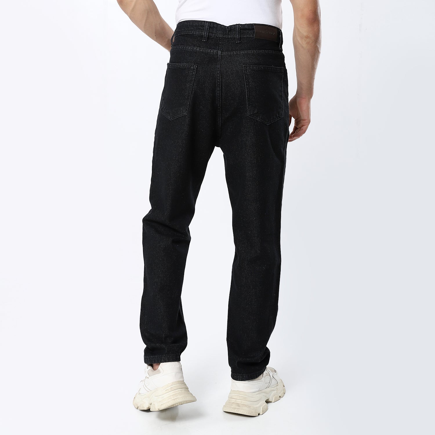 Black Regular Fit Jeans